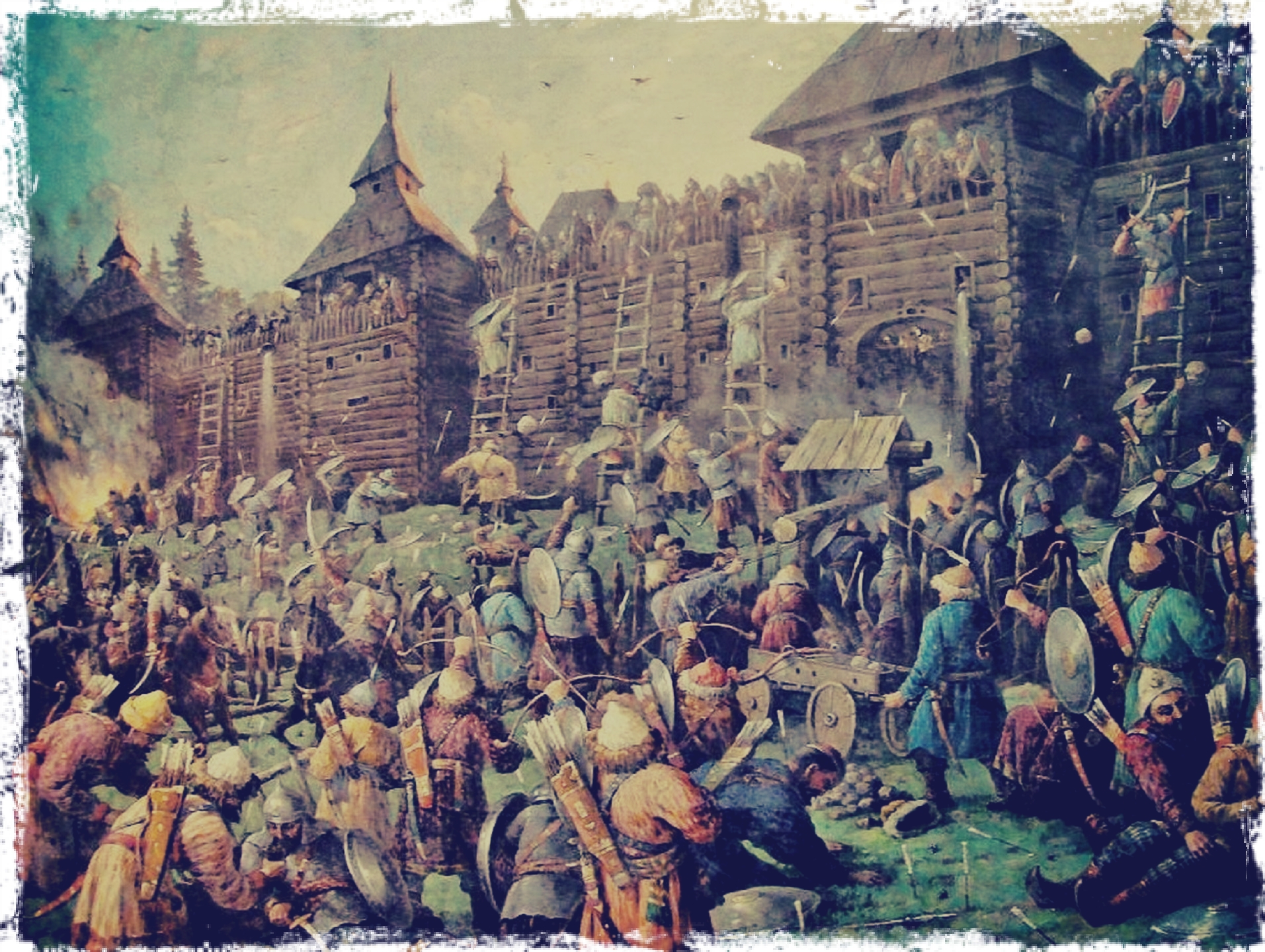 Войско весной 1238 года подошло к. Осада Козельска Батыем. Козельск татаро монгольское Нашествие. Штурм монголами Козельска. Осада Козельска 1238.